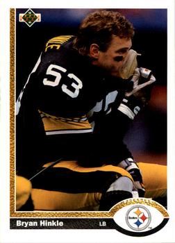 Bryan Hinkle Pittsburgh Steelers 1991 Upper Deck NFL #113